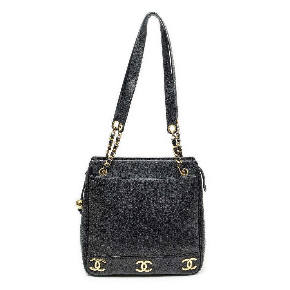 Chanel Triple CC Chain Tote